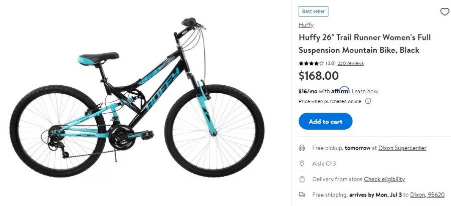 Huffy trailrunner online