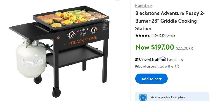 Blackstone Adventure Ready 2-Burner 28 Griddle Cooking Station 