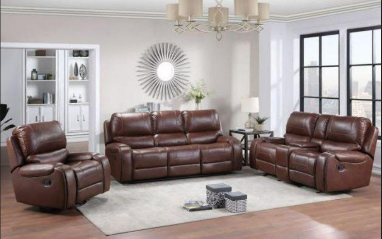 MGS8026 Millie 3 Piece Manual Reclining Living Room Set Auction